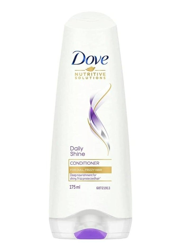 Daily Shine Hair Conditioner with Nutritive Serum for Smooth & Shiny Hair, 175 ml