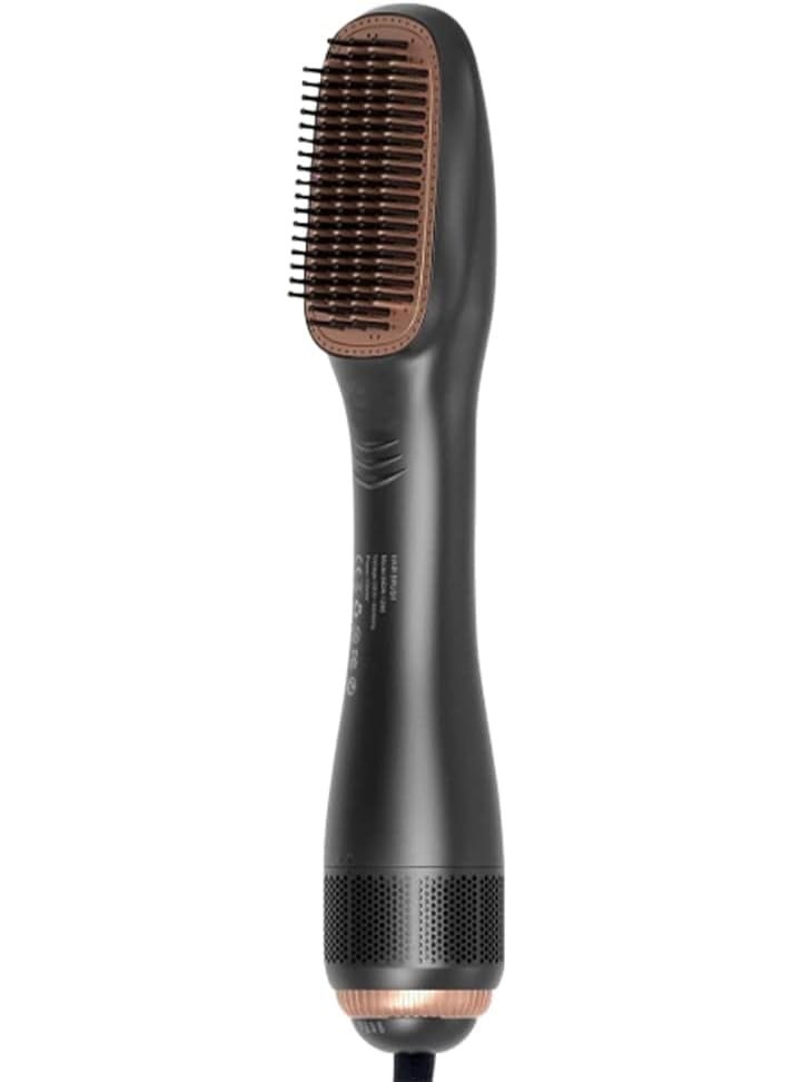 3 in 1 Professional Hair Dryer Brush with Negative Ion Technology | Blow Dryer, Straightening Brush & Hot Air Styling Comb | Fast Drying, Frizz-Free, Volumizing Tool for All Hair Types