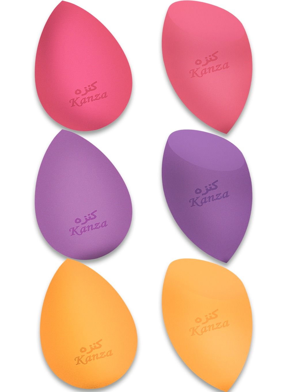6 Pcs Soft Beauty Blender Set Multicolored Makeup Sponge Foundation Blending Beauty Sponge Non latex material Soft Sponge for Face Sponge and Puff Combination for Seamless Application.