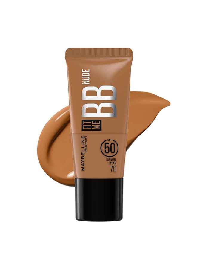 Fit Me Bb Nude Spf 50, 24H Hydration 2% Niacinamide -70