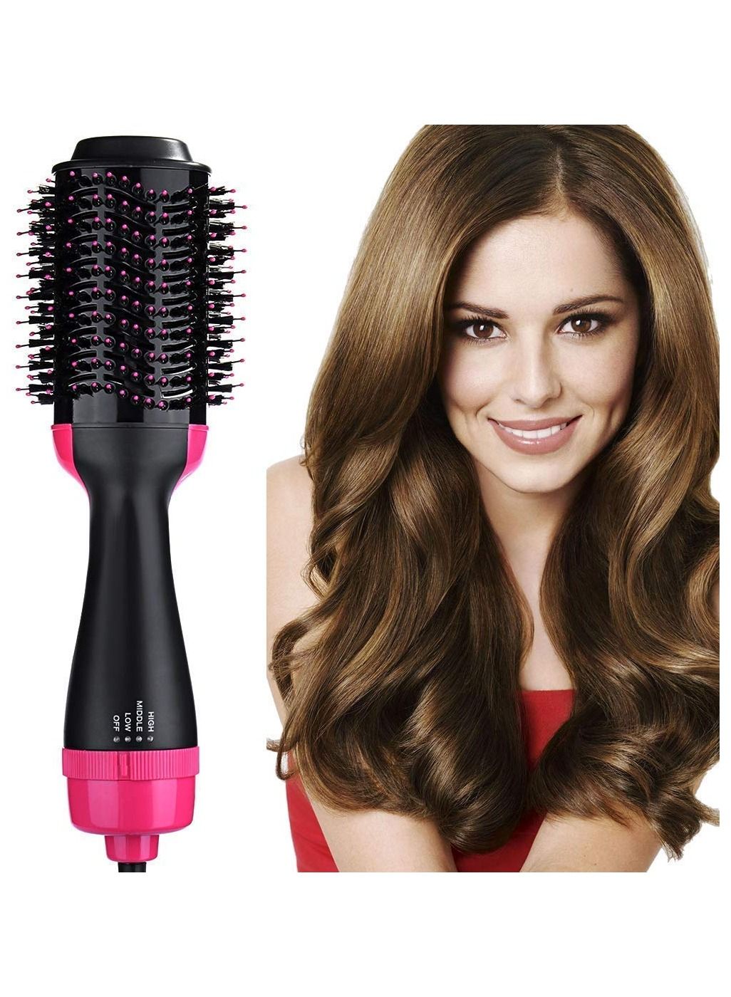 One Step Hair Dryer & Volumizer 3 in 1 Multifunction Salon Negative Iron Hair Straightener & Curly Hair Comb