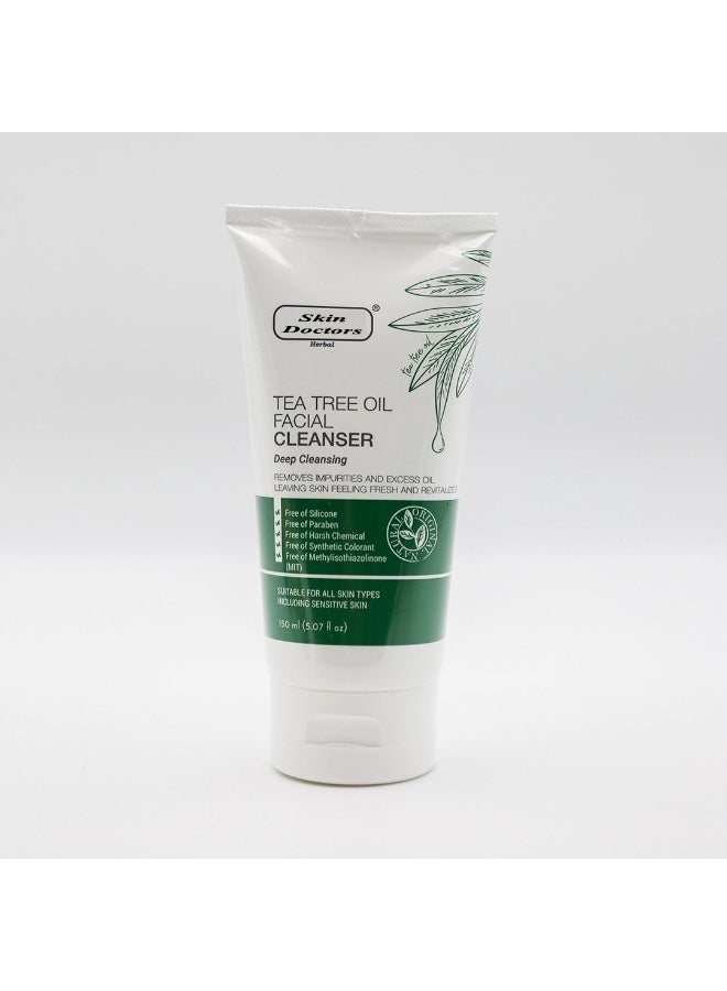 Skin Doctors Tea Tree Oil Face Cleanser – Removes Impurities & Excess Oil