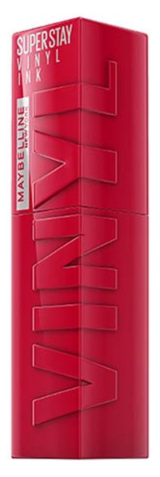 Super Stay Vinyl Ink Longwear Transfer Proof Gloss Lipstick, 50 WICKED