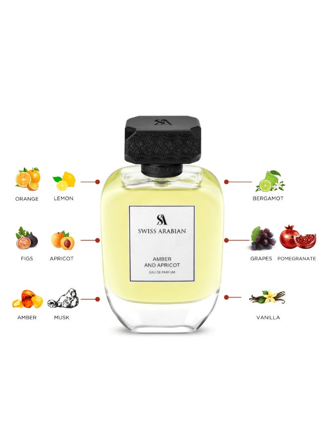 Amber And Apricot Eau De Parfum 100Ml - image 3