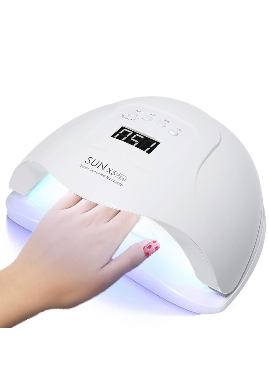 Nail Dryer, Womdee UV Gel Nail Lamp 120W Gel Nail Polish LED UV Light Professional Nail Art Tools Accessories with 3 Timer Setting 30/60/90S, Senor For Gel Nails and Toe Nail Curing