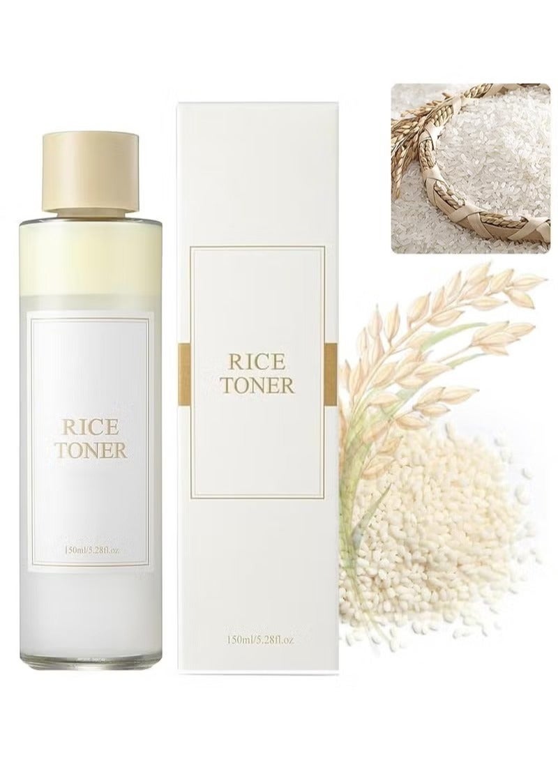 Rice Toner Anti-aging Moisturizing Essential Toner Facial Skin Care Brighten Improve Fine Line 150ml