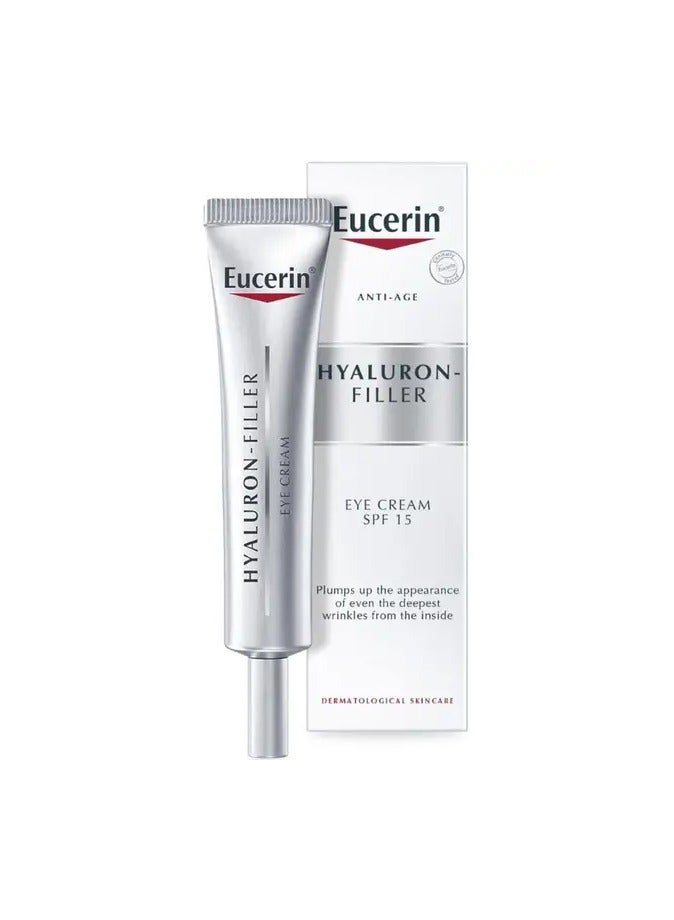 Eucerin Hyaluron-Filler Anti-Wrinkle Eye Cream, 15ml