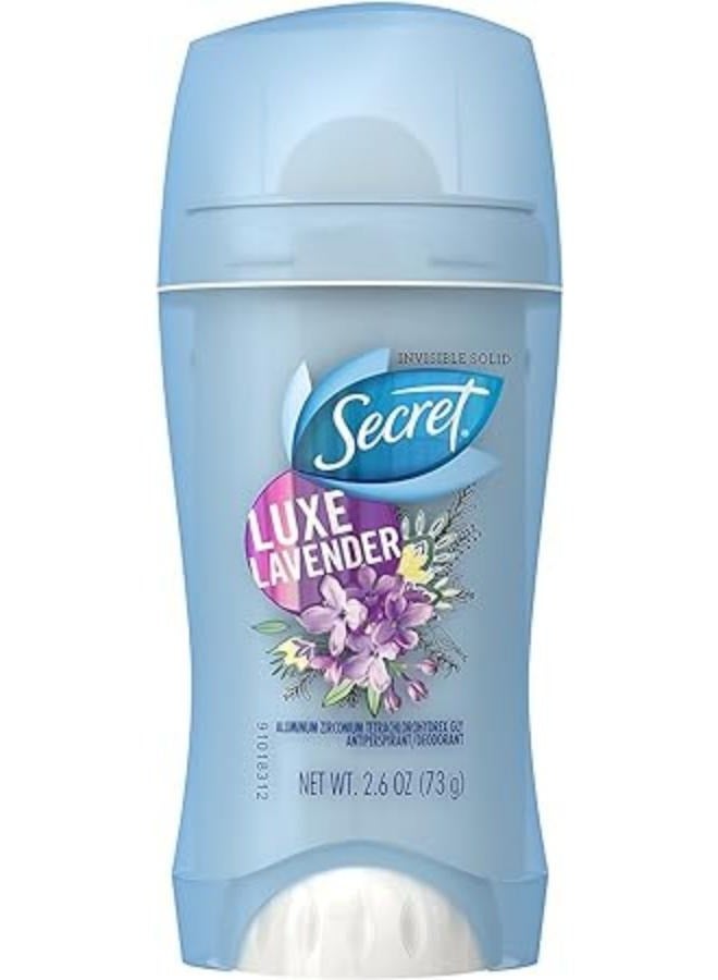 Invisible Solid Deodorant Luxe Lavender 73g