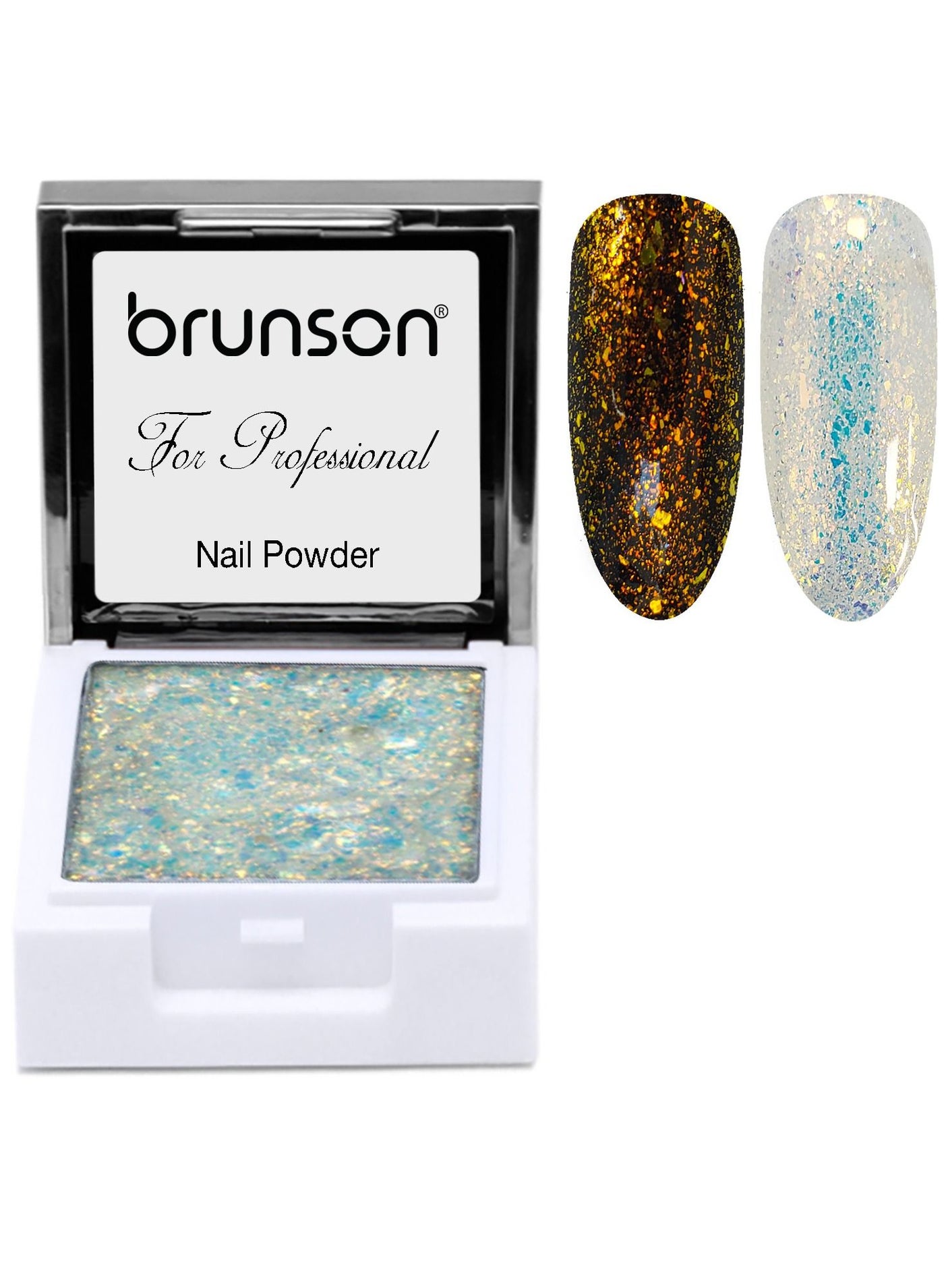 Nail Powder Nails Aurora Painting Square Gel Nail Art Liquid Powder Solid Pigment WF01