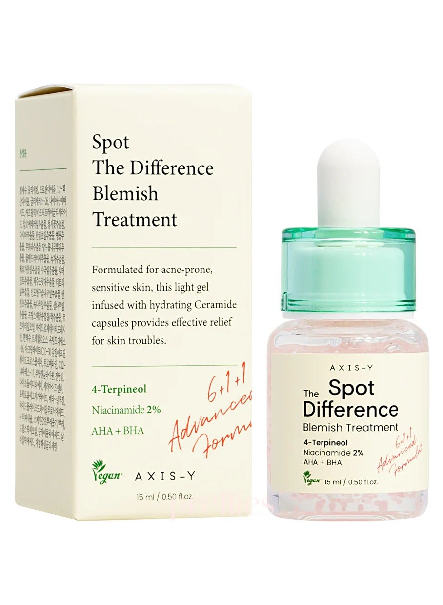 Spot The Difference Blemish Treatment 15ml / 0.5 fl. oz | Hydrating Gentle Acne Spot Treatment