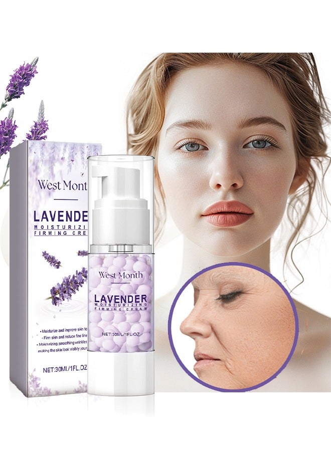 Lavender Moisturizing Firming Cream-Anti Aging Skin Firming Cream, Reduces Wrinkles and Fine Lines, Anti Ageing and Skin Care Face Moisturizer