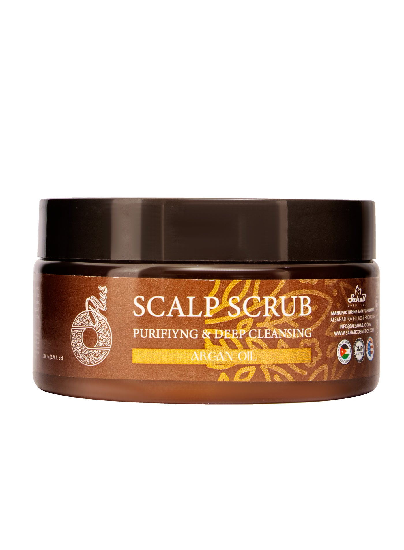 OPlus Argan Oil Deep Cleansing Scalp Scrub 200ml - Purifying Treatment for Hair Growth