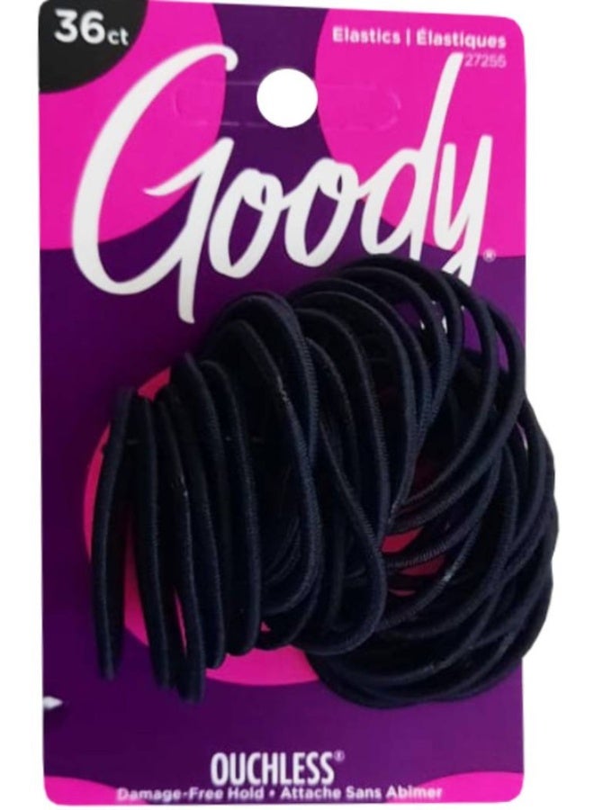 Ouchless Black 2MM Elastics 36CT # 1941874/2088898/3000171