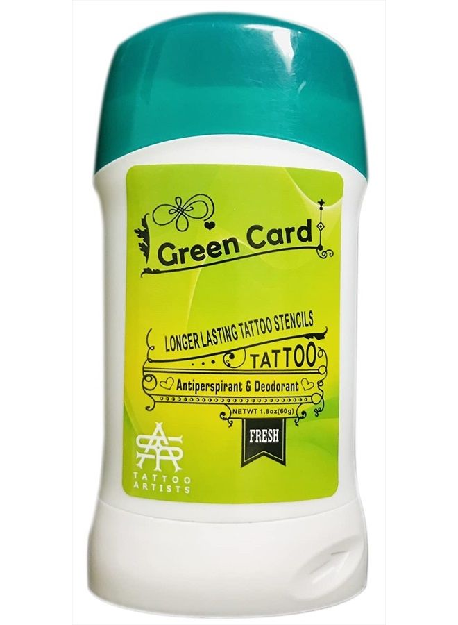 Tattoo Transfer Stick, Tattoo Skin Solution Soap Cream Gel for Transfer Stickers Paper Machine Stencils, Temporary Tattoo Supplies Accessories, Clean Dry Protection Antiperspirant Deodorant; ZYG