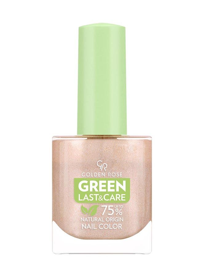 Green Last&Care Nail Color No: 119