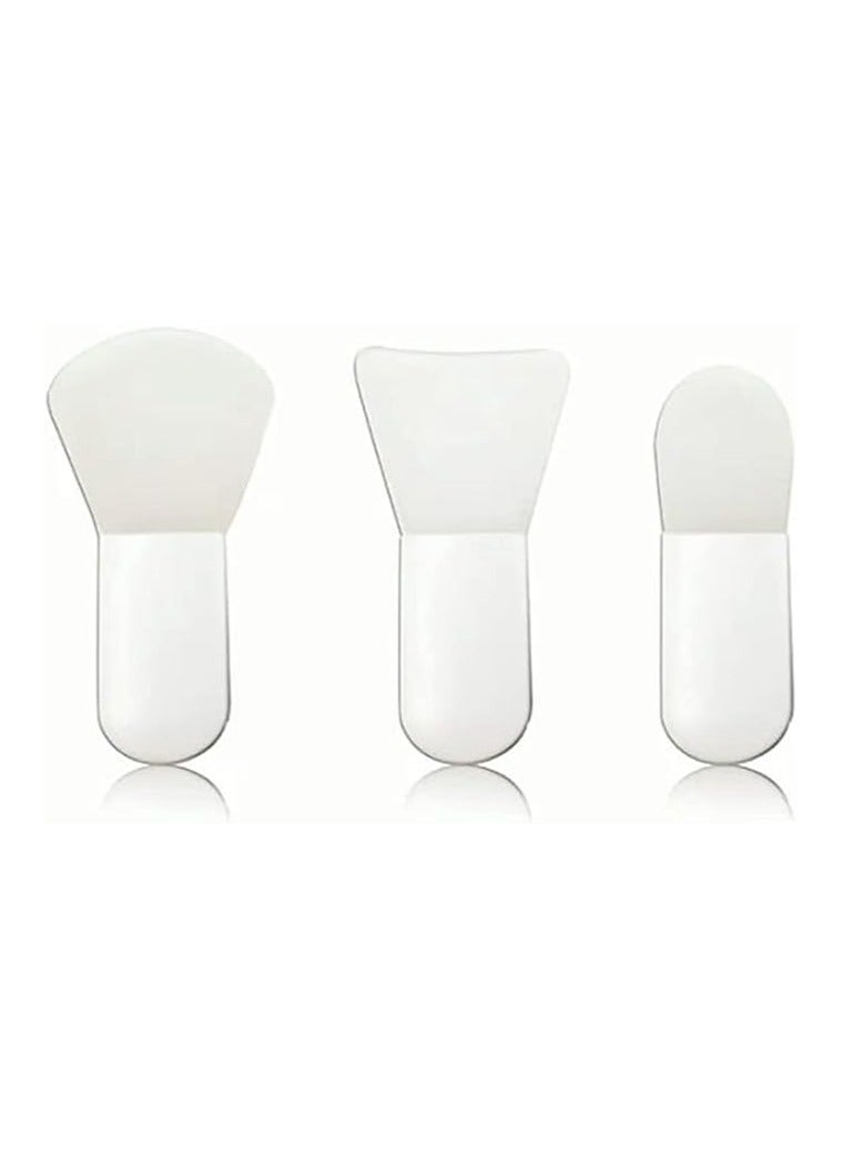 3 Pcs Silicone Face Mask Applicator Mini Brushes