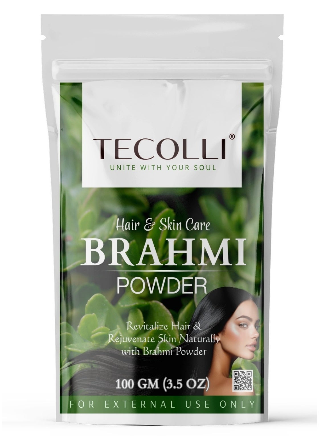 Pure Brahmi Leaves Powder (Bacopa Monnieri) - 100 g | 100% Natural & Pure Hair Conditioner | Skin & Hair care