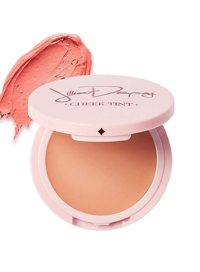 Cheek Tint | Multi-Tasking Cream Blush + Lip Color | Finger Friendly, Blends Easy & Deliver Color That Stays Put | Petal