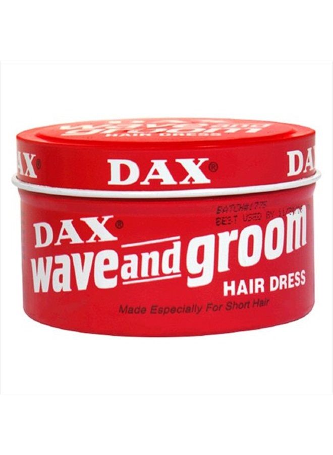 Dax Wave and Groom Hair Dress, 3.5-Ounce Jars (Pack of 6)