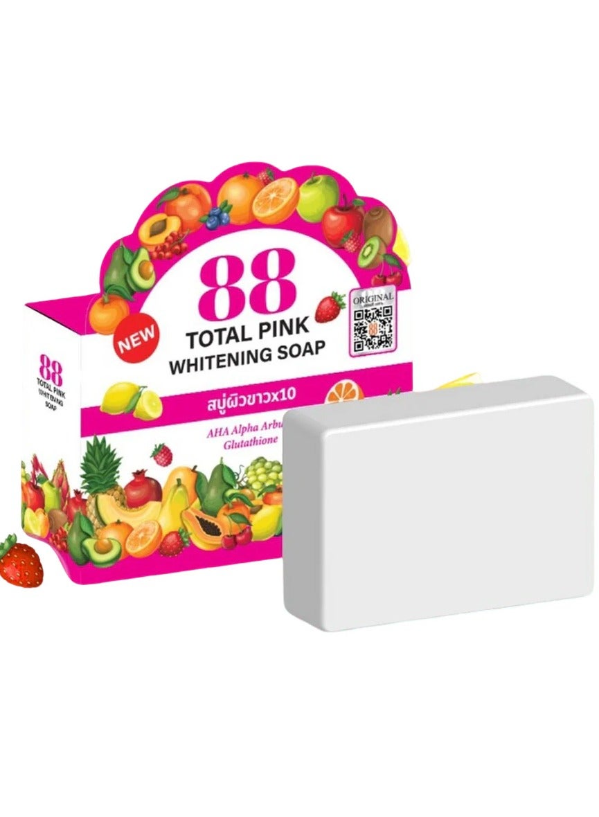 88 Total Pink Brightening  Soap - 80g