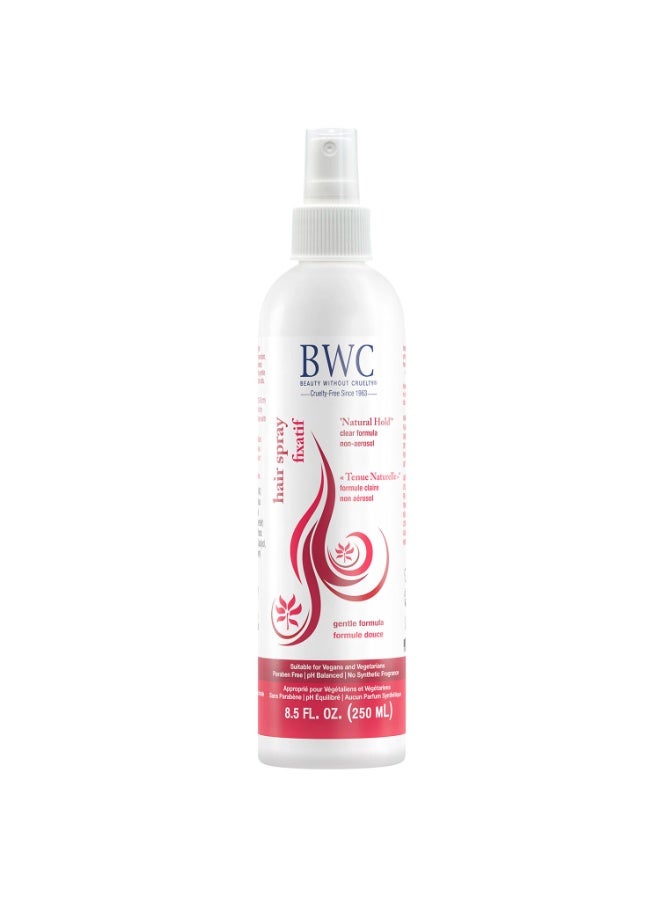 Beauty Without Cruelty Hair Spray, â€œNatural Holdâ€ â€“ Non-Aerosol Spray with Rosemary, Lavender & Green Tea Extracts, Vegan-Friendly & Cruelty-Free, 8.5 Oz