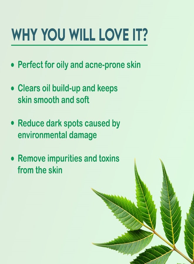Jovees Herbal Neem Face Wash 120ml | With Neem, Tea Tree & Lemon Extract | Oil Control, Prevents Pimples & Acne | For Oily & Acne-Prone Skin, Men & Women - image 4
