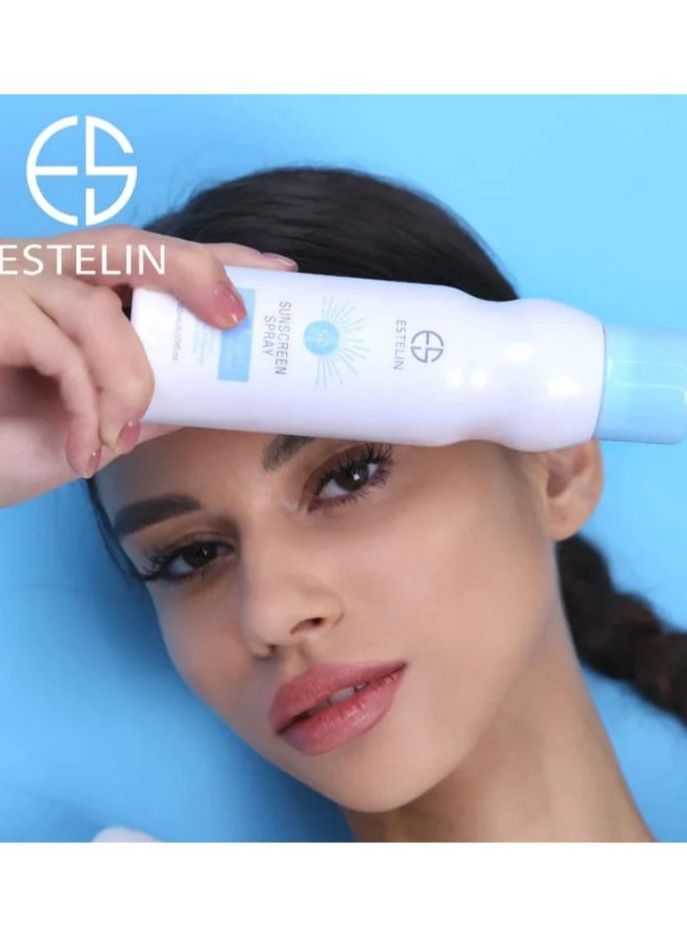 Estelin Ultra Light Hydrates & Whitening Sunscreen Spray SPF50 PA+++-180ml
