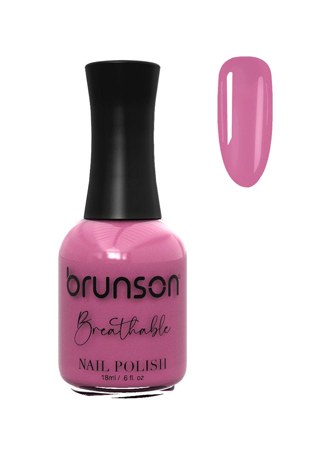 Breathable Nail Polish Halal nail polish Wudu friendly Quick-Dry Vegan long lasting but easy peel off   18ml BH135