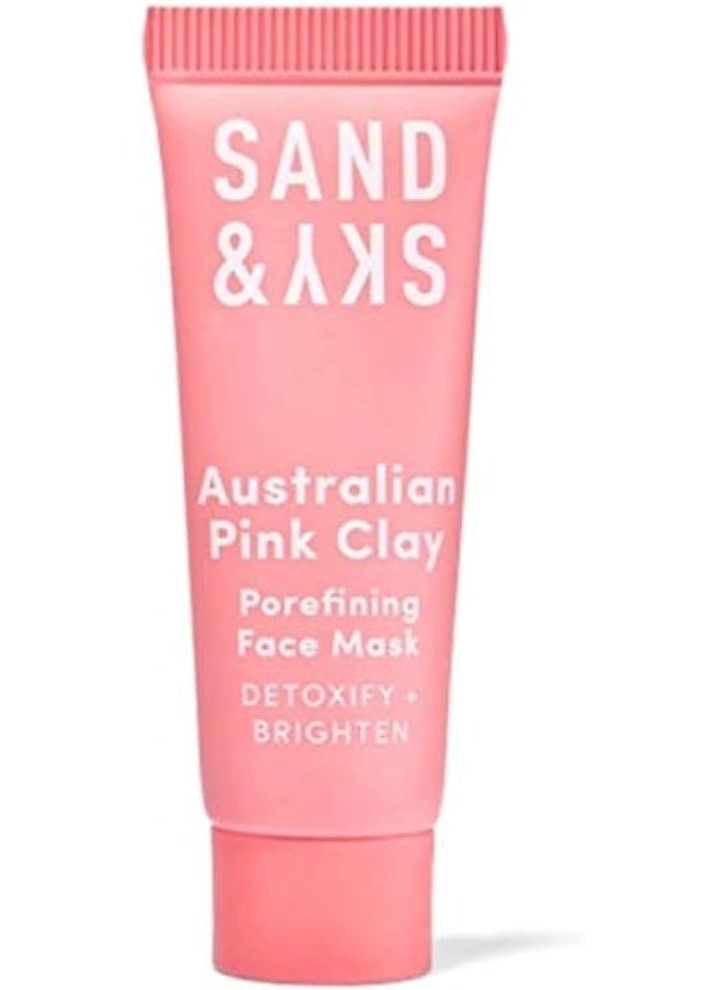 Sand & Sky Australian Pink Clay Porefining Face Mask Sample Size 13g