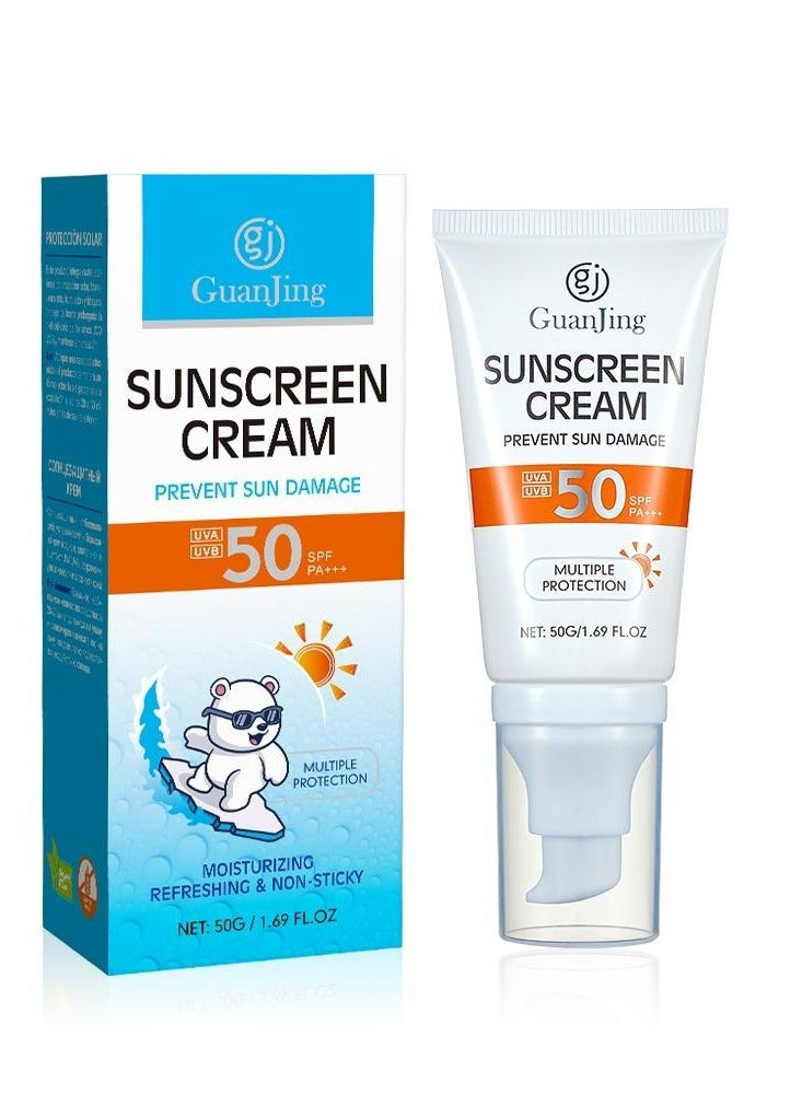Sunscreen Cream Prevent Sun Damage 50 g
