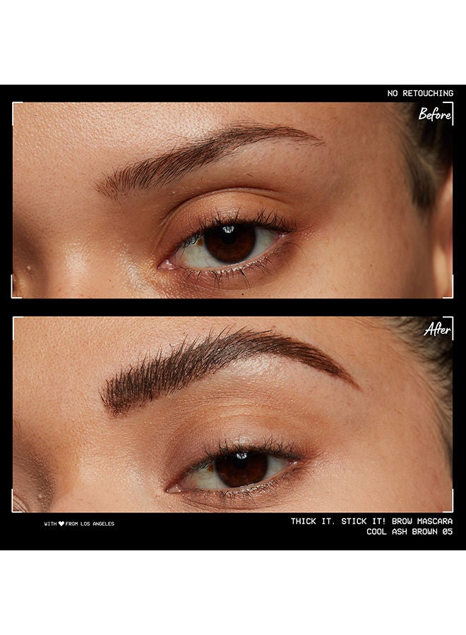 Thick It Stick It Thickening Brow Mascara Cool Ash Brown - image 5