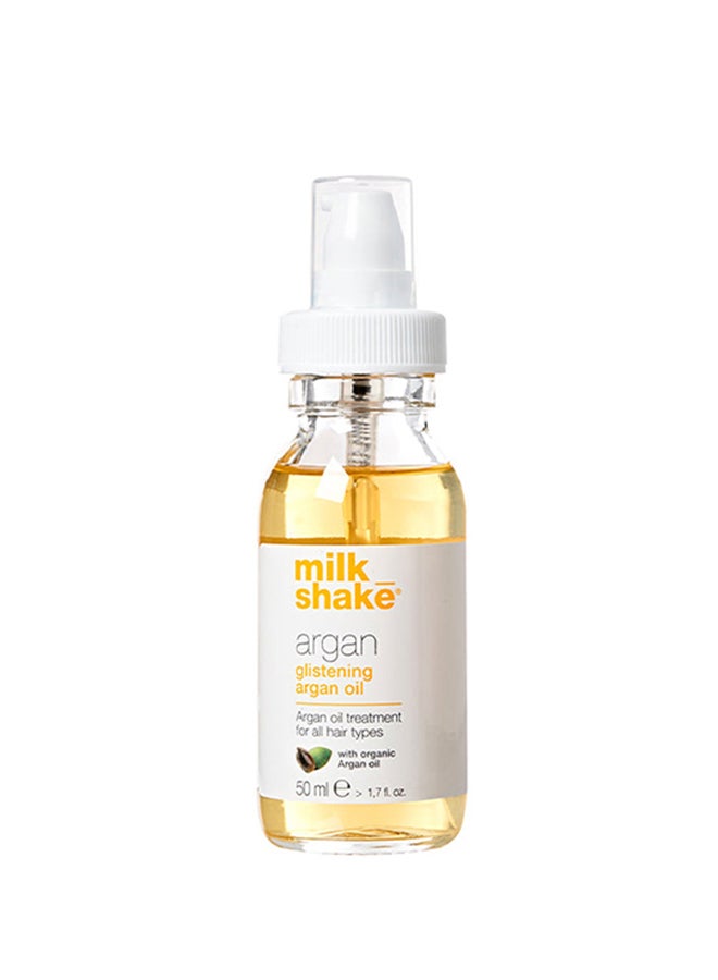 Argan Oil Hair Treatment – Nourishing & Repairing Oil for Soft, Shiny, Voluminous Hair – Anti-Frizz, Anti-Age & Protective Argan Hair Serum with Conditioning Silicones, 50ml