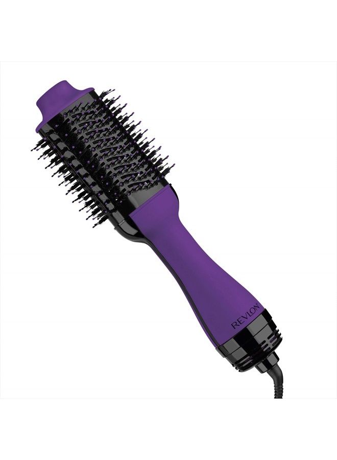 Revlon one-step hair dryer & volumizer hot air brush, purple