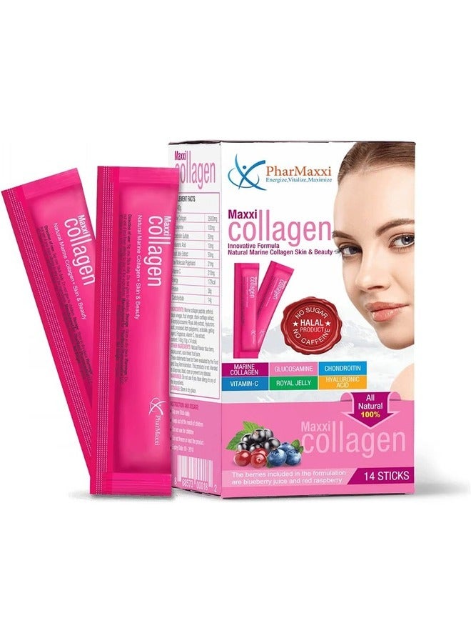 Pharmaxxi Maxxi Collagen Sticks Innovative Formula For Skin And Beauty