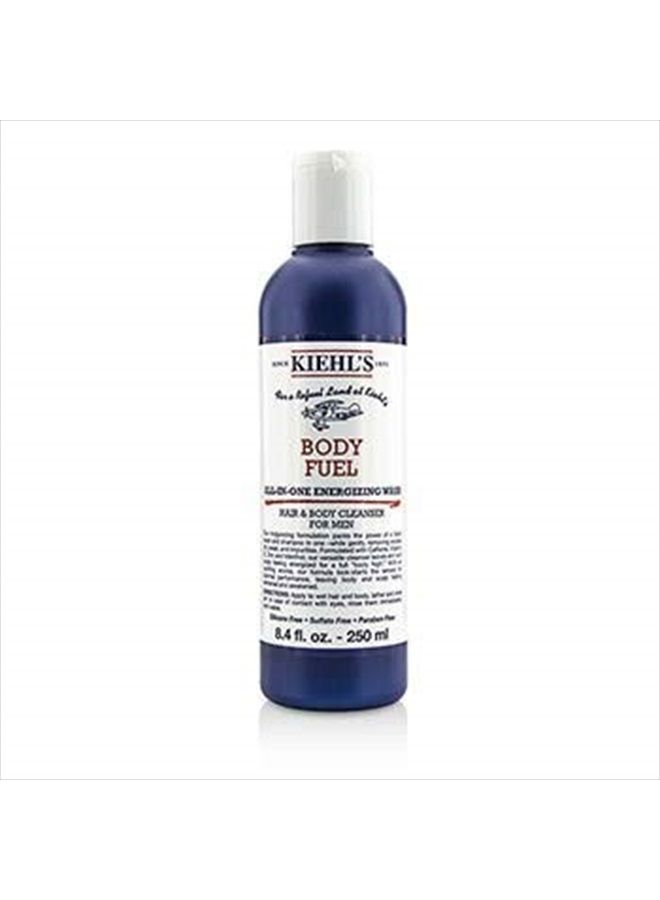 Body Fuel All-In-One Energizing Wash Hair & Body Cleanser foe Men, 8.4 Ounce