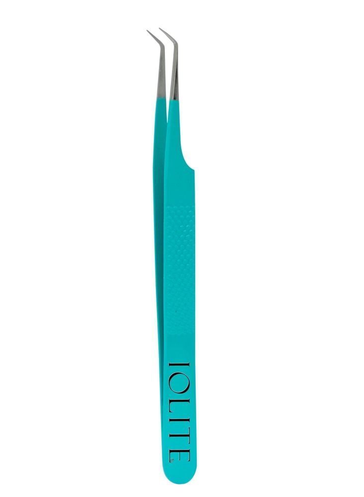Lash Tweezers Professional Stainless Steel Curved Precision Tweezers for Eyelash Extensions, Volume Lashes, Electronics, Laboratory Work, Jewelry-Making,Crafting,Soldering,False Lashes, Nail Art