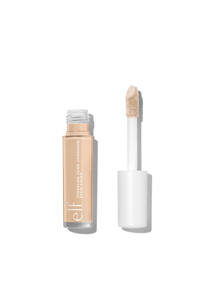 Hydrating Camo Concealer, Lightweight, Full Coverage, Long Lasting, Conceals, Corrects, Covers, Hydrates, Highlights, Satin Finish (medium beige)