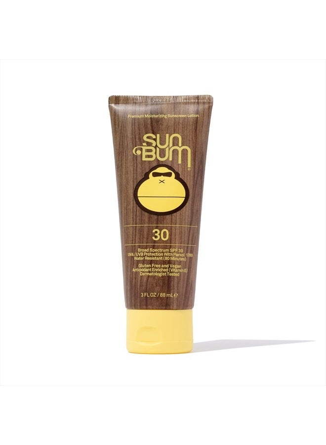 Original SPF 30 Sunscreen Lotion | Vegan and Hawaii 104 Reef Act Compliant (Octinoxate & Oxybenzone Free) Broad Spectrum Moisturizing UVA/UVB Sunscreen with Vitamin E | 3 oz