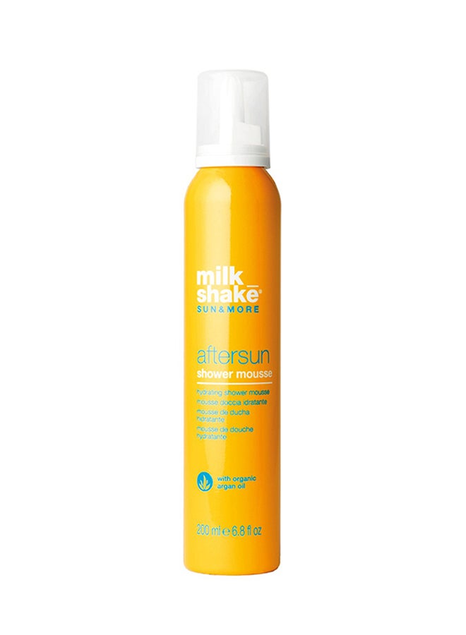 After-Sun Shower Mousse with Organic Argan Oil - Gently Cleanses & Soothes Sun-Exposed Skin, Leaves Skin Soft & Pleasantly Scented (200 ml)