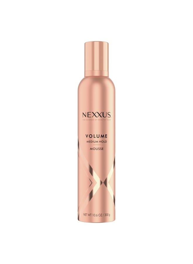 Volumizing Foam Hair Mousse, Volume Volumizing Mousse, Hair Styling Mousse, Pink, 10.6 Ounce (Pack of 1)