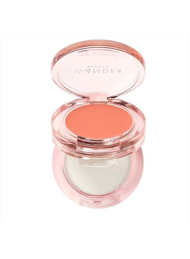 Double Date Lip and Cheek - Suite Talker/Swipe - 4-in-1 Cream Blush & Lip Tint - Blush, Lip Moisturizer, Lip Balm, & Eye Gloss - Multitasking Eye, Cheek, and Lip Makeup With Green Tea