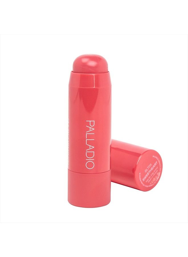 I'm Blushing 2-in-1 Cheek and Lip Tint, Buildable Lightweight Cream Blush, Sheer Multi Stick Hydrating formula, All day wear, Easy Application, Shimmery, Blends Perfectly to Skin, Sweetheart