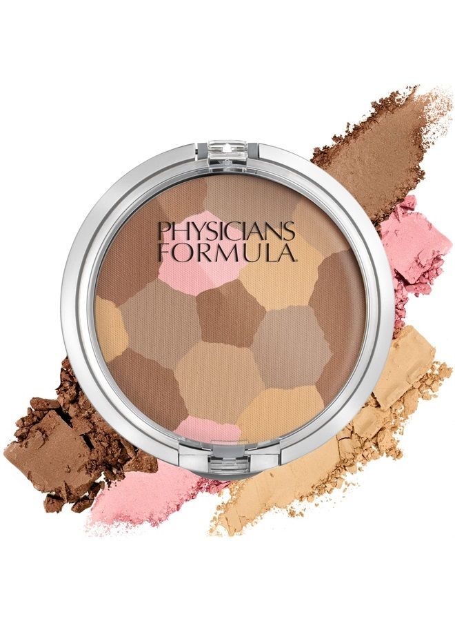 Powder Palette Multi-Colored Bronzer Light Bronzer, Dermatologist Tested, Clinicially Tested