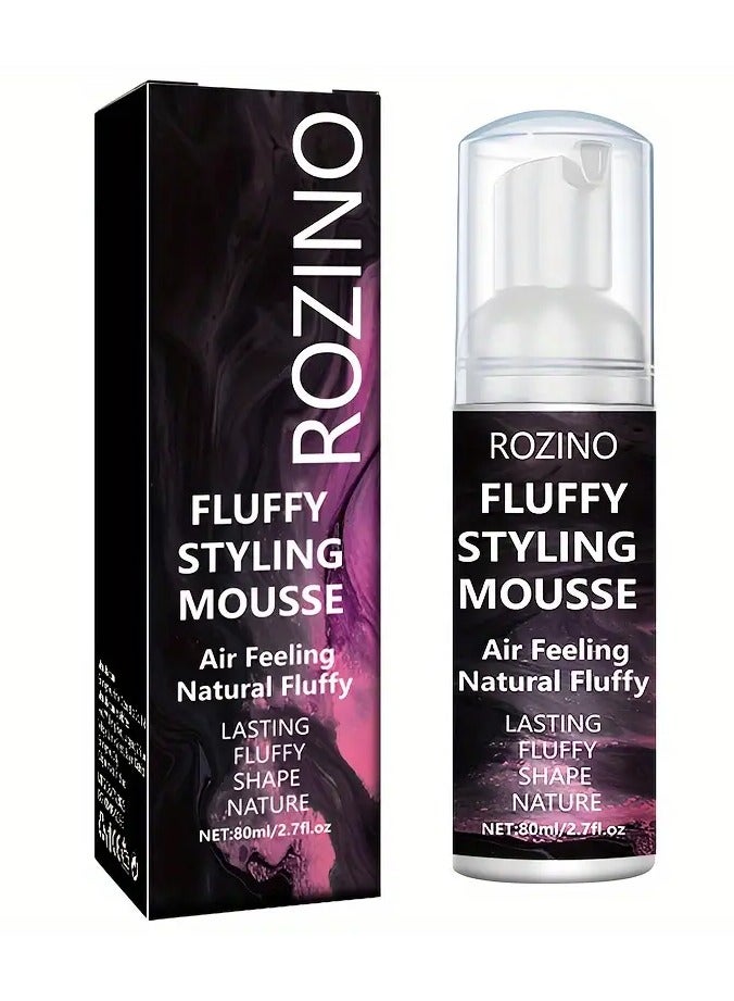Hair styling mousse effortlessly creates perfect hairstyles with lightweight, non greasy texture and natural fluffiness, making every day full of confidence and charm