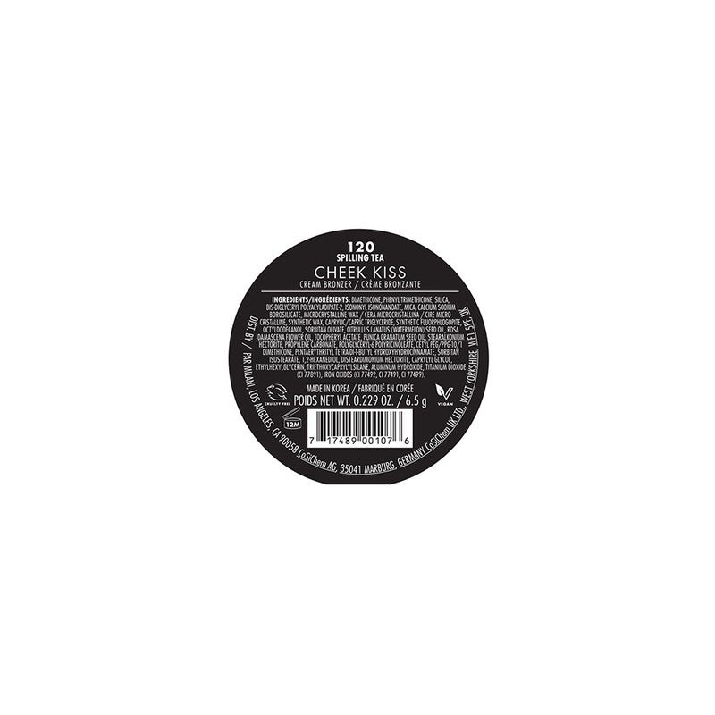 Milani Cheek Kiss Cream Bronzer-120 Spilling Tea - image 2