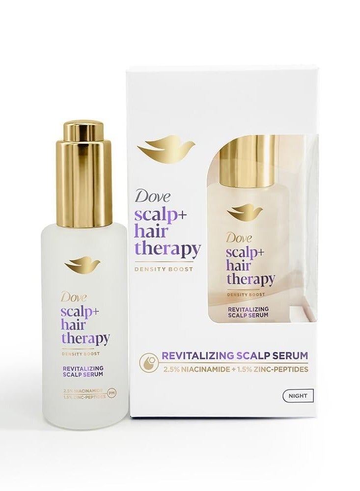 Dove Scalp + Hair Therapy Density Boost Revitalizing Scalp Serum for visibly denser hair growth