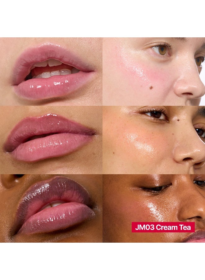 Lip & Cheek Glowy Jelly Pot Cream Tea - image 2