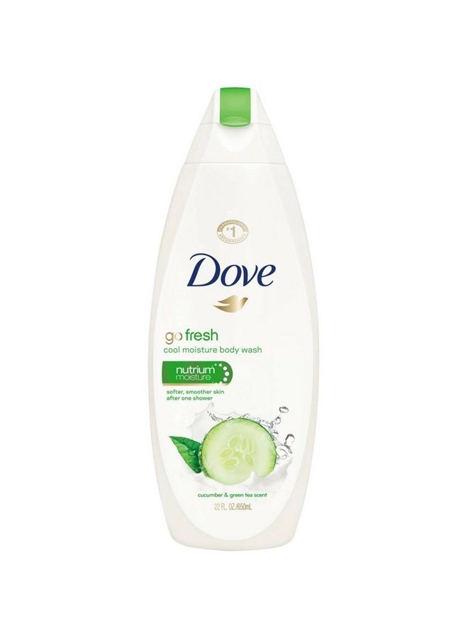 Body Wash 22oz Go Fresh Cucumber & Green Tea (3 Pack)