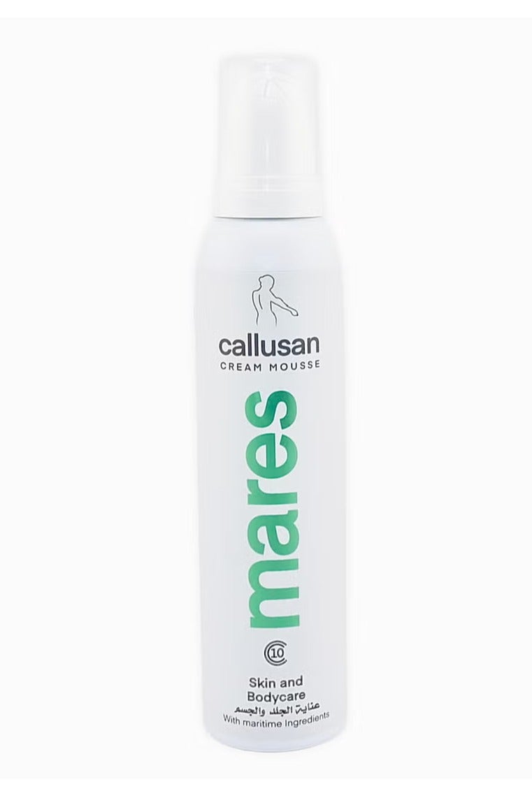 Callusan Cream Mousse Mares – 175ml, With Maritime Ingredients, Deep Hydration for Body & Feet