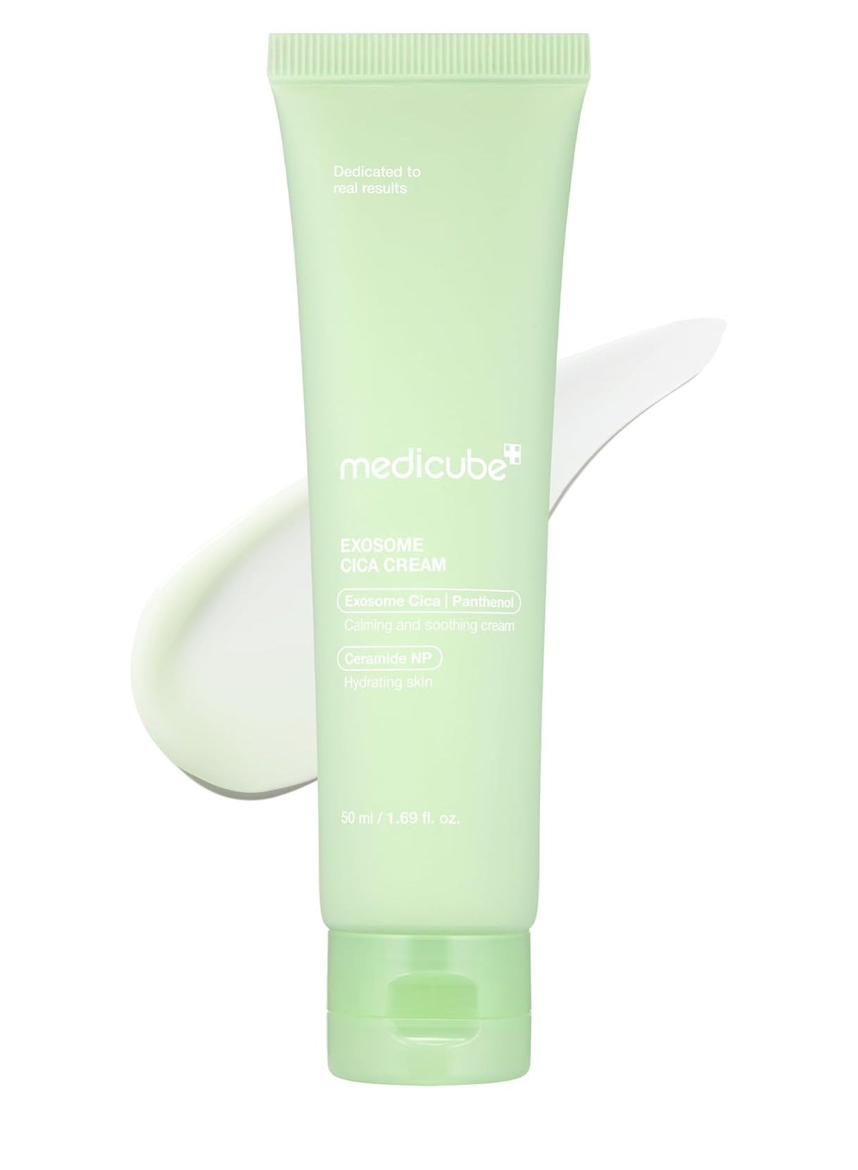 Exosome Cica Tea Tree Cream (50ml) for Sensitive & Acne Prone Skin, Soothing Moisturizer with Centella Asiatica & Exosome Technology, Redness Relief Hydrating Face Cream for Breakouts & Skin Barrier Repair